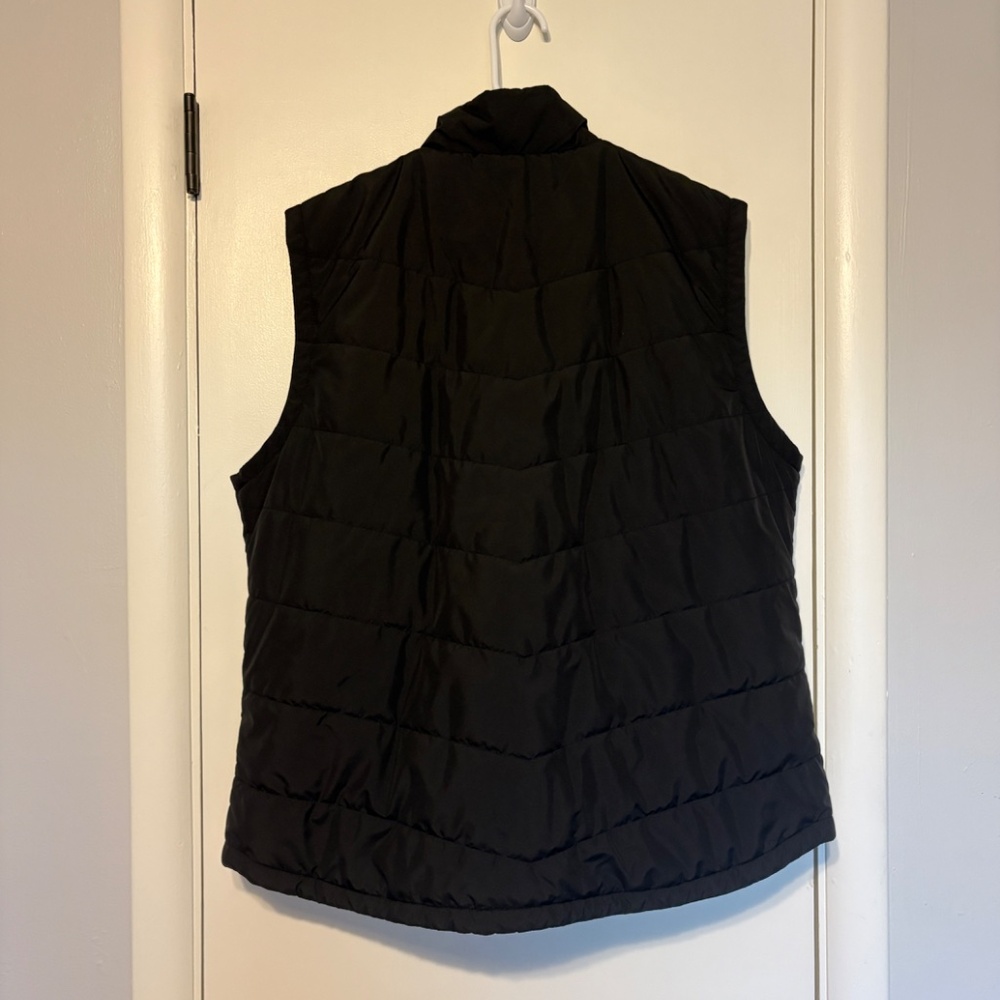 The North Face Women's Tamburello Insulated Full-Zip Puffer Vest XL Black Logo - Picture 5 of 10